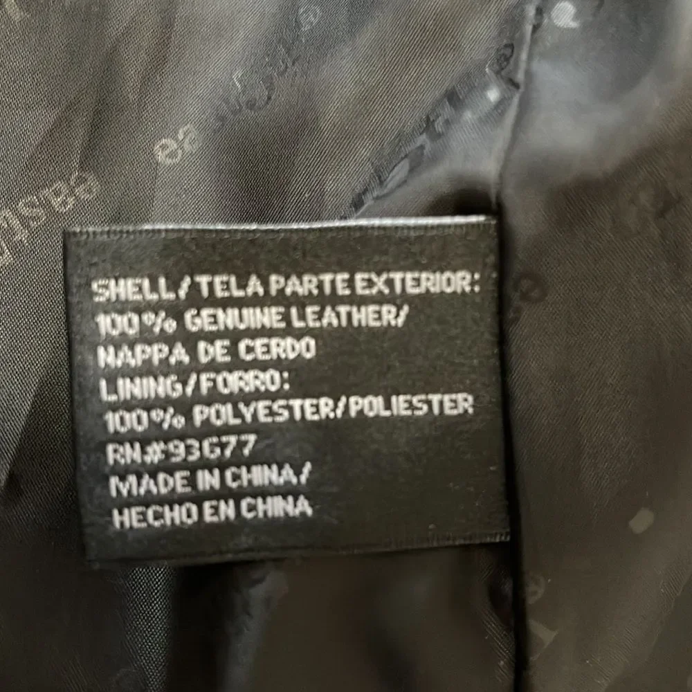 East 5th Genuine Leather Jacket - Picture 4 of 5